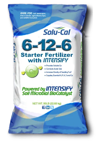 Solu-Cal 6-12-6 Starter Fertilizer with Intensify