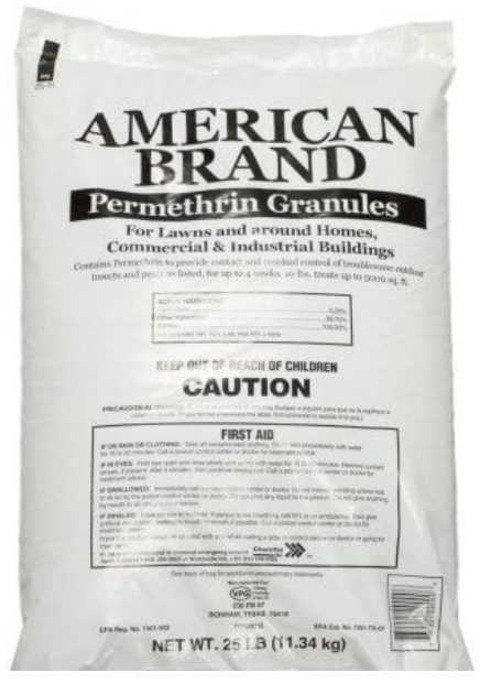 American Brand Permethrin Granule - 25 lb Bag