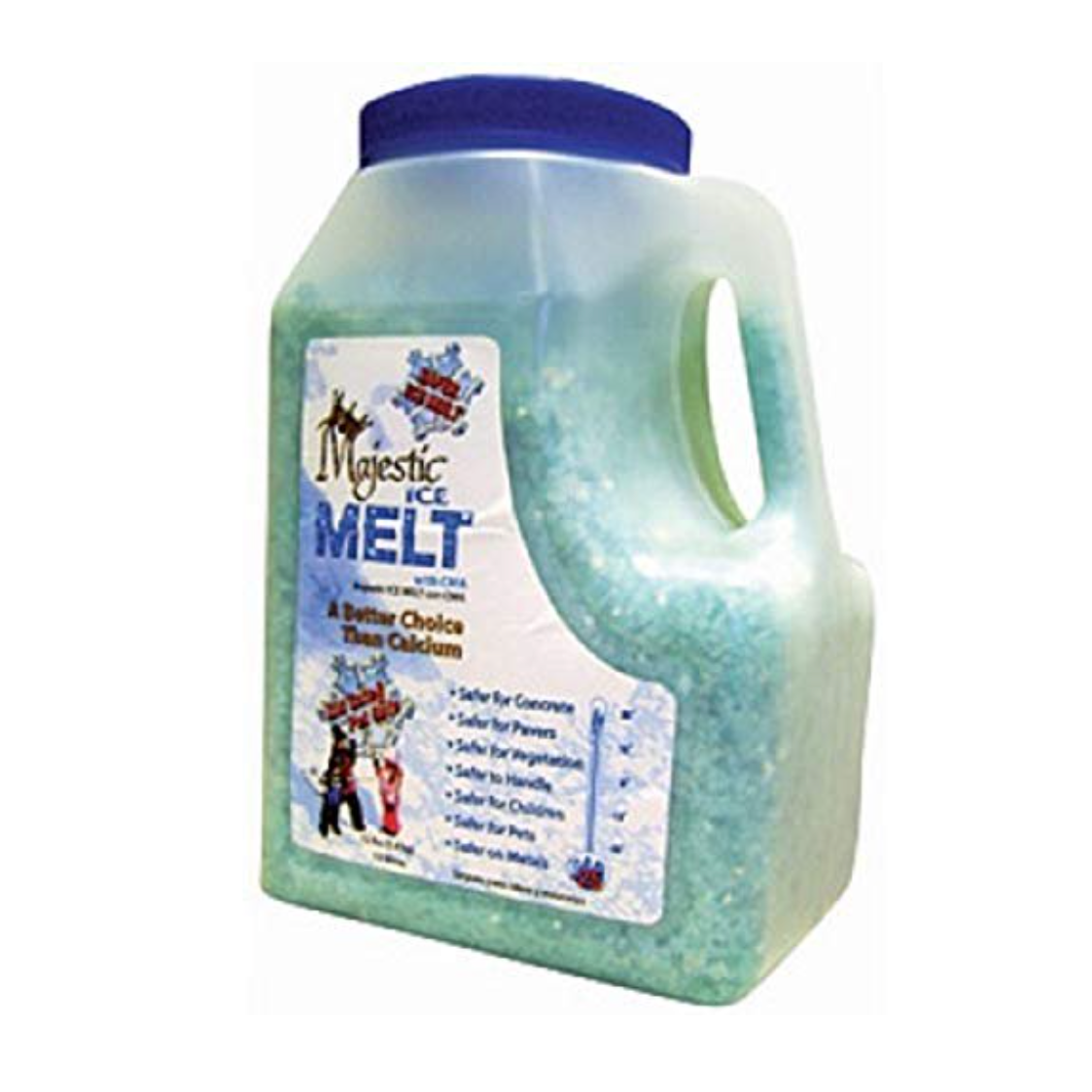 Majestic Ice melt shaker pour bottle for ice and snow removal